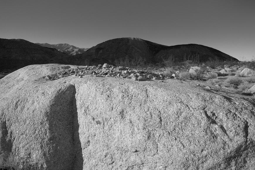 Rock, Hills, Shadows