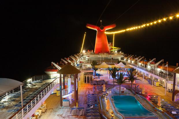 Cruise Ship at Night